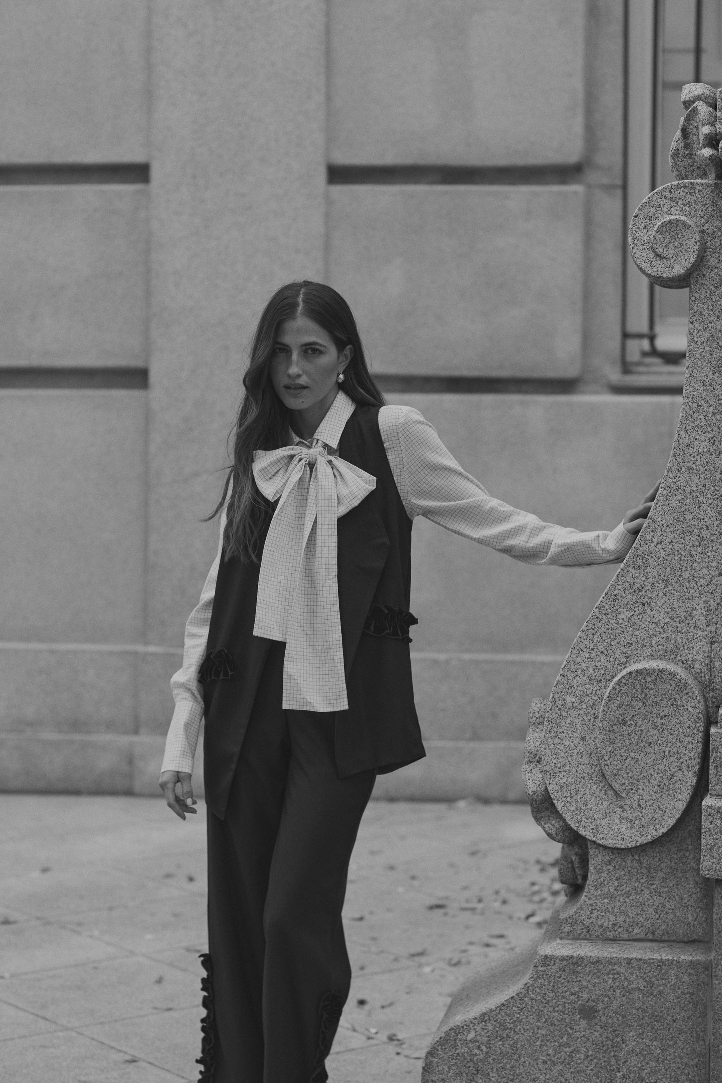Traje Velour Negro