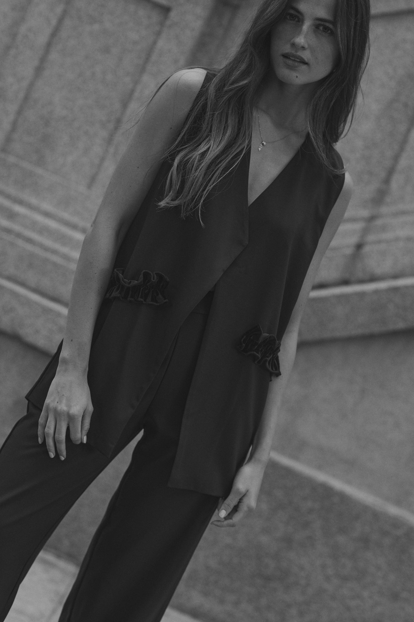 Traje Velour Negro