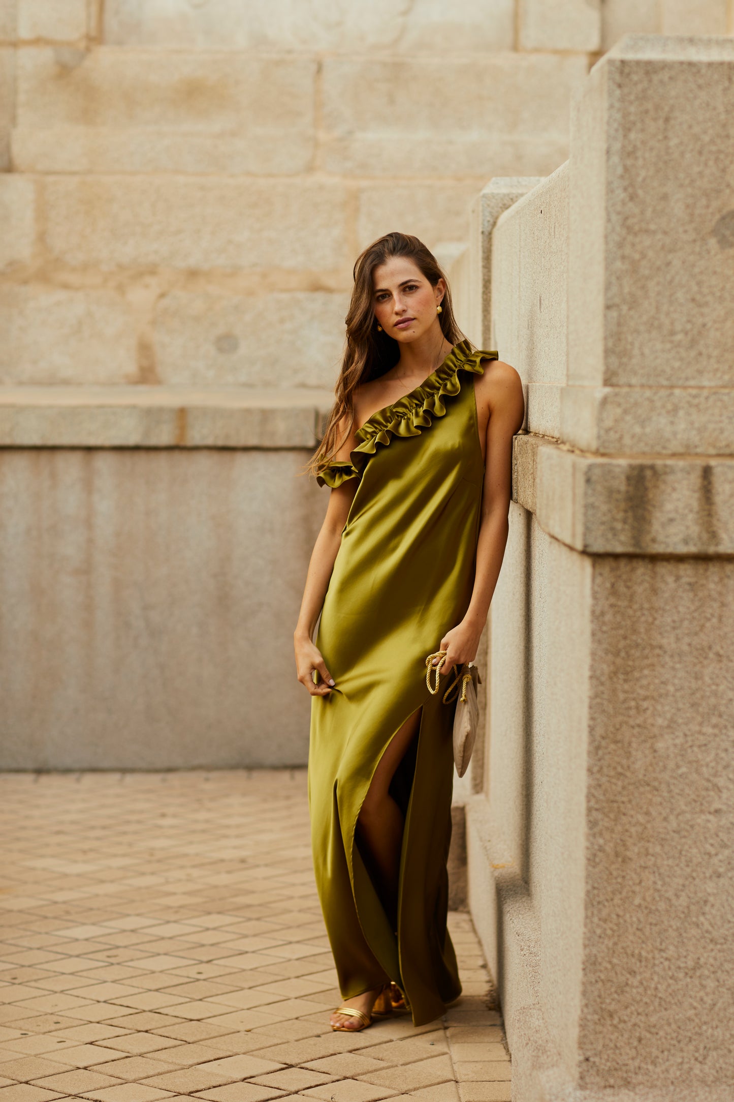 Vestido Letualle Pesto