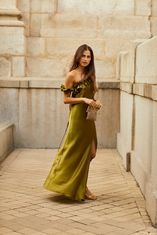 Vestido Letualle Pesto